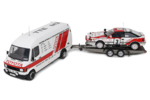 Mercedes 208D + Toyota Celica ST165 Gr.A RAC Safari 1990 Otto 1:18 OT480 Ρητίνη - εικόνα 4 από 4