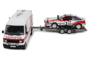 Mercedes 208D + Toyota Celica ST165 Gr.A RAC Safari 1990 Otto 1:18 OT480 Ρητίνη
