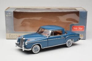 Mercedes 220 SE W128 Μπλε Sun Star 1:18 3561 Μέταλλο - εικόνα 8 από 8