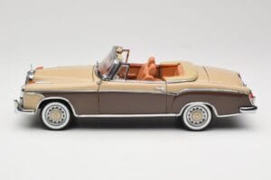 Mercedes 220 SE W128 Καμπριολέ Μπρονζέ Κόκκινο Sun Star 1:18 3572 Μέταλλο - εικόνα 4 από 8
