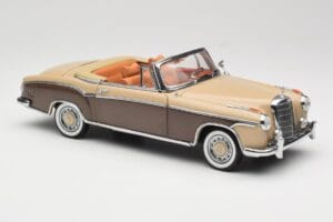 Mercedes 220 SE W128 Καμπριολέ Μπρονζέ Κόκκινο Sun Star 1:18 3572 Μέταλλο - εικόνα 6 από 8