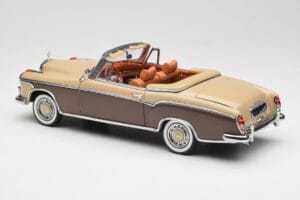 Mercedes 220 SE W128 Καμπριολέ Μπρονζέ Κόκκινο Sun Star 1:18 3572 Μέταλλο - εικόνα 7 από 8