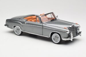 Mercedes 220 SE W128 Καμπριολέ Grey Metallic Sun Star 1:18 3352-M1 Μέταλλο - εικόνα 6 από 8