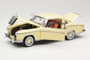Mercedes 220 SE W128 Coupe Μπεζ Sun Star 1:18 3562 Μέταλλο - εικόνα 2 από 8
