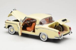 Mercedes 220 SE W128 Coupe Μπεζ Sun Star 1:18 3562 Μέταλλο - εικόνα 5 από 8