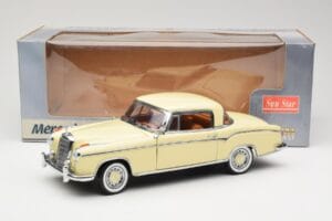 Mercedes 220 SE W128 Coupe Μπεζ Sun Star 1:18 3562 Μέταλλο - εικόνα 8 από 8