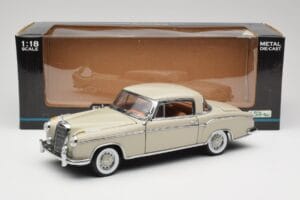 Mercedes 220 SE W128 Coupe Ανοιχτό Γκρι Sun Star 1:18 3568 Μέταλλο - εικόνα 8 από 8