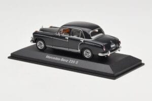 Mercedes 220S W180 Ανοιχτό Γκρι Minichamps 1:43 B66040534 Μέταλλο - εικόνα 3 από 4