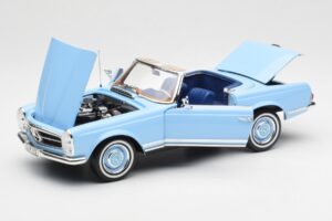 Mercedes 230 SL W113 Pagoda Horizon Μπλε Dealer Edition Norev 1:18 B66040633 Μέταλλο - εικόνα 2 από 10