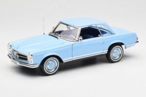 Mercedes 230 SL W113 Pagoda Horizon Μπλε Dealer Edition Norev 1:18 B66040633 Μέταλλο - εικόνα 3 από 10