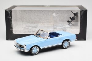 Mercedes 230 SL W113 Pagoda Horizon Μπλε Dealer Edition Norev 1:18 B66040633 Μέταλλο - εικόνα 10 από 10