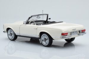 Mercedes 230 SL W113 Pagoda Λευκό Περιορισμένη Έκδοση Norev 1:18 183768 Μέταλλο - εικόνα 8 από 9