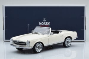 Mercedes 230 SL W113 Pagoda Λευκό Περιορισμένη Έκδοση Norev 1:18 183768 Μέταλλο - εικόνα 9 από 9