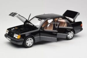 Mercedes 230E W124 AMG Wheels Μαύρο Περιορισμένη Έκδοση Norev 1:18 183950 Μέταλλο - εικόνα 2 από 12
