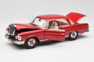 Mercedes 280 SE W108 Κόκκινο Norev 1:18 193527 Μέταλλο - εικόνα 2 από 8