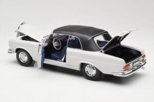 Mercedes 280 SE W111 Καμπριολέ Ανοιχτό Γκρι Norev 1:18 183530 Μέταλλο - εικόνα 5 από 8
