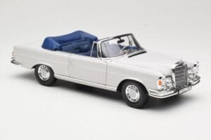 Mercedes 280 SE W111 Καμπριολέ Ανοιχτό Γκρι Norev 1:18 183530 Μέταλλο - εικόνα 6 από 8