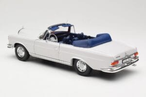 Mercedes 280 SE W111 Καμπριολέ Ανοιχτό Γκρι Norev 1:18 183530 Μέταλλο - εικόνα 7 από 8