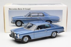 Mercedes 280C/8 W114 Coupe Μπλε Metallic AUTOart 1:18 76187 Μέταλλο - εικόνα 8 από 8