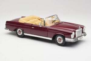 Mercedes 280SE W108 Bordeaux Κόκκινο Maisto 1:18 31811 Μέταλλο - εικόνα 6 από 8