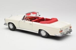 Mercedes 280SE W108 Ivory Λευκό Maisto 1:18 50223 Μέταλλο - εικόνα 7 από 8