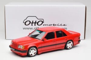 Mercedes 300E W124 6.0 AMG Signal Κόκκινο Otto 1:18 OT1104 Ρητίνη - εικόνα 6 από 6