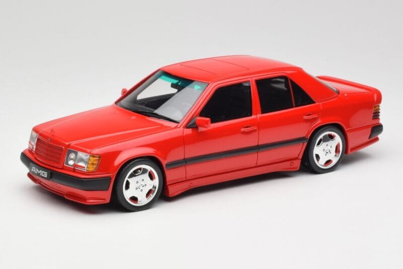 Mercedes 300E W124 6.0 AMG Signal Κόκκινο Otto 1:18 OT1104 Ρητίνη