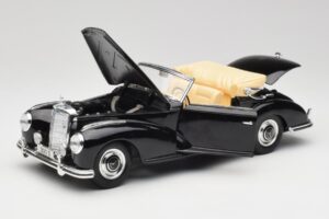Mercedes 300 S W188 Καμπριολέ Μαύρο Tchibo 1:18 36782 Μέταλλο - εικόνα 2 από 8