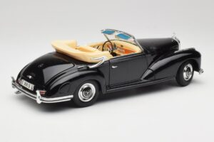 Mercedes 300 S W188 Καμπριολέ Μαύρο Tchibo 1:18 36782 Μέταλλο - εικόνα 3 από 8