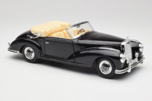Mercedes 300 S W188 Καμπριολέ Μαύρο Tchibo 1:18 36782 Μέταλλο - εικόνα 6 από 8