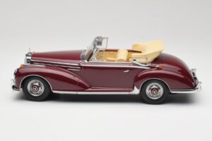 Mercedes 300 SC W188 Καμπριολέ Σκούρο Κόκκινο KK-Scale 1:18 KKDC180942 Μέταλλο - εικόνα 3 από 6