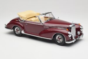 Mercedes 300 SC W188 Καμπριολέ Σκούρο Κόκκινο KK-Scale 1:18 KKDC180942 Μέταλλο - εικόνα 4 από 6