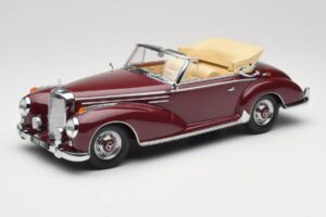 Mercedes 300 SC W188 Καμπριολέ Σκούρο Κόκκινο KK-Scale 1:18 KKDC180942 Μέταλλο