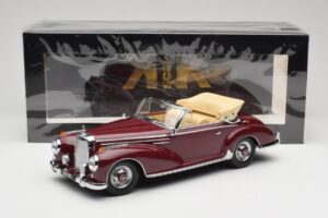 Mercedes 300 SC W188 Καμπριολέ Σκούρο Κόκκινο KK-Scale 1:18 KKDC180942 Μέταλλο - εικόνα 6 από 6