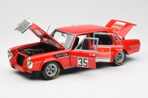 Mercedes 300 SEL 6.8 #35 H. Kelleners Hockenheim 1973 Minichamps 1:18 100713435 Μέταλλο - εικόνα 2 από 8