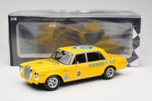 Mercedes 300 SEL 6.8 W109 #38 H. Heyer Season Finale Hockenheim 1971 Minichamps 1:18 155713438 Μέταλλο - εικόνα 6 από 6