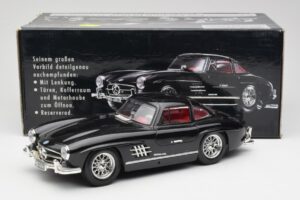 Mercedes 300 SL W198 Μαύρο Bburago 1:18 35791 Μέταλλο - εικόνα 8 από 8