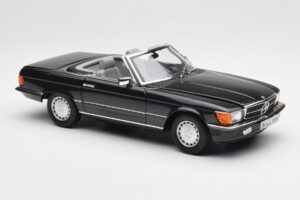 Mercedes 300 SL R107 Μαύρο Pearl Dealer Edition Norev 1:18 B66040678 Μέταλλο - εικόνα 8 από 10