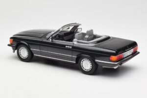 Mercedes 300 SL R107 Μαύρο Pearl Dealer Edition Norev 1:18 B66040678 Μέταλλο - εικόνα 9 από 10