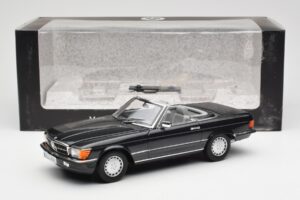 Mercedes 300 SL R107 Μαύρο Pearl Dealer Edition Norev 1:18 B66040678 Μέταλλο - εικόνα 10 από 10
