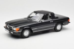 Mercedes 300 SL R107 Μαύρο Pearl Dealer Edition Norev 1:18 B66040678 Μέταλλο - εικόνα 3 από 10