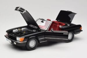 Mercedes 300 SL R107 Μαύρο Norev 1:18 183511 Μέταλλο - εικόνα 2 από 8