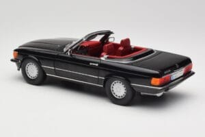 Mercedes 300 SL R107 Μαύρο Norev 1:18 183511 Μέταλλο - εικόνα 7 από 8