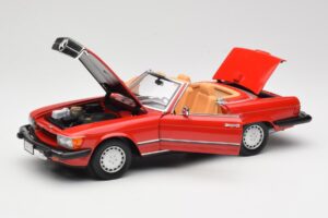 Mercedes 300 SL R107 Κόκκινο Norev 1:18 B66040623 Μέταλλο - εικόνα 2 από 8