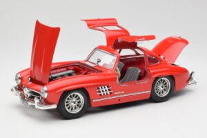 Mercedes 300 SL Κόκκινο Bburago 1:18 3015 Μέταλλο - εικόνα 2 από 8