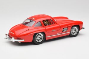 Mercedes 300 SL Κόκκινο Bburago 1:18 3015 Μέταλλο - εικόνα 3 από 8