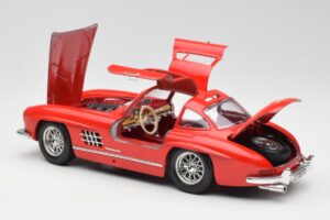 Mercedes 300 SL Κόκκινο Bburago 1:18 3015 Μέταλλο - εικόνα 5 από 8