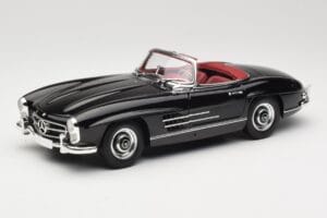 Mercedes 300 SL W198 Roadster Μαύρο Minichamps 1:18 180039036 Μέταλλο