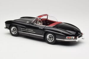 Mercedes 300 SL W198 Roadster Μαύρο Minichamps 1:18 180039036 Μέταλλο - εικόνα 7 από 8