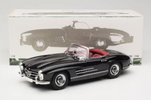 Mercedes 300 SL W198 Roadster Μαύρο Minichamps 1:18 180039036 Μέταλλο - εικόνα 8 από 8